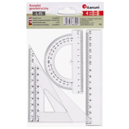 Zestaw geometryczny 4 elementy #2