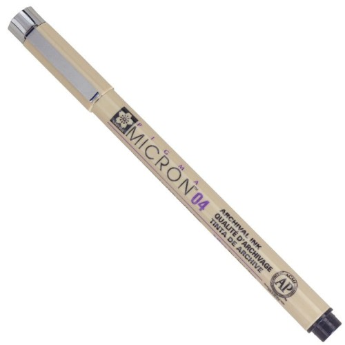 Cienkopis Pigma Micron 04 czarny - Black 0,40mm - Sakura #1