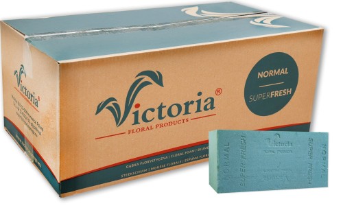 Gąbka florystyczna Victoria mokra do kwiatów 20szt. #1