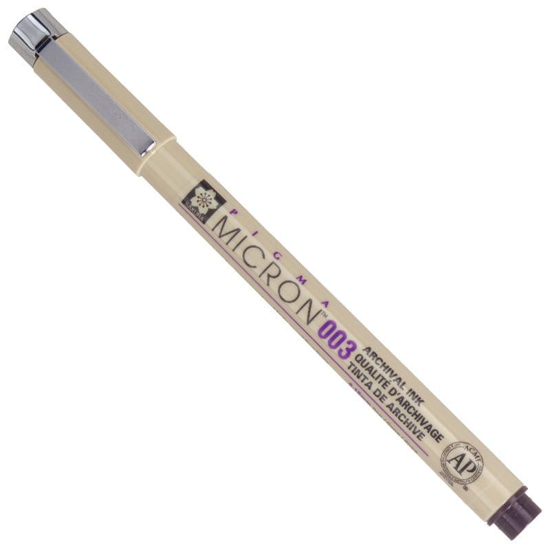 Cienkopis Pigma Micron - Black 003 - 0,15mm - Sakura #1