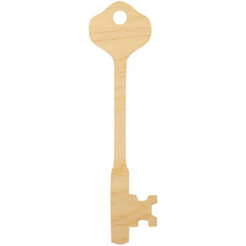 Drewniany klucz do lania wosku 12cm wz.2 Decor #1