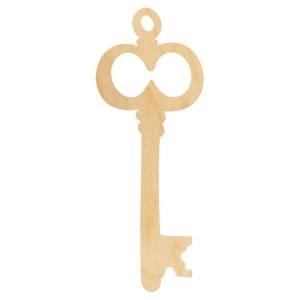 Drewniany klucz do lania wosku 12cm wz.5 Decor #1