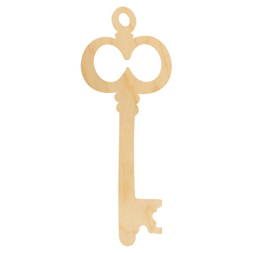 Drewniany klucz do lania wosku 12cm wz.5 Decor #1