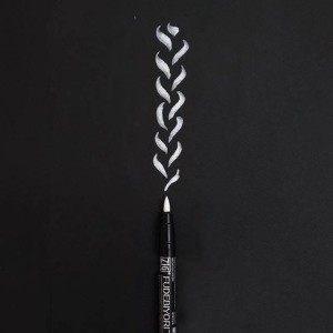 Marker biały Fudebiyori Pigment ZIG #2