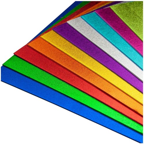 Pianka metalizowana A4 10 kolorów #1