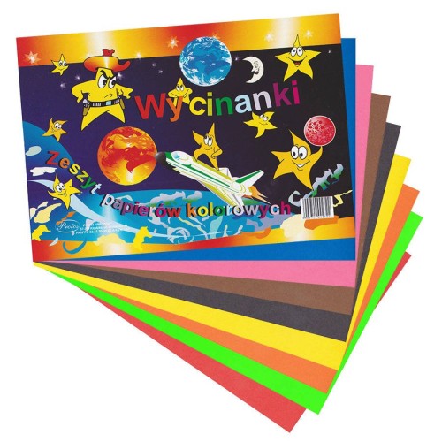 Zeszyt papierów kolorowych A4 #1