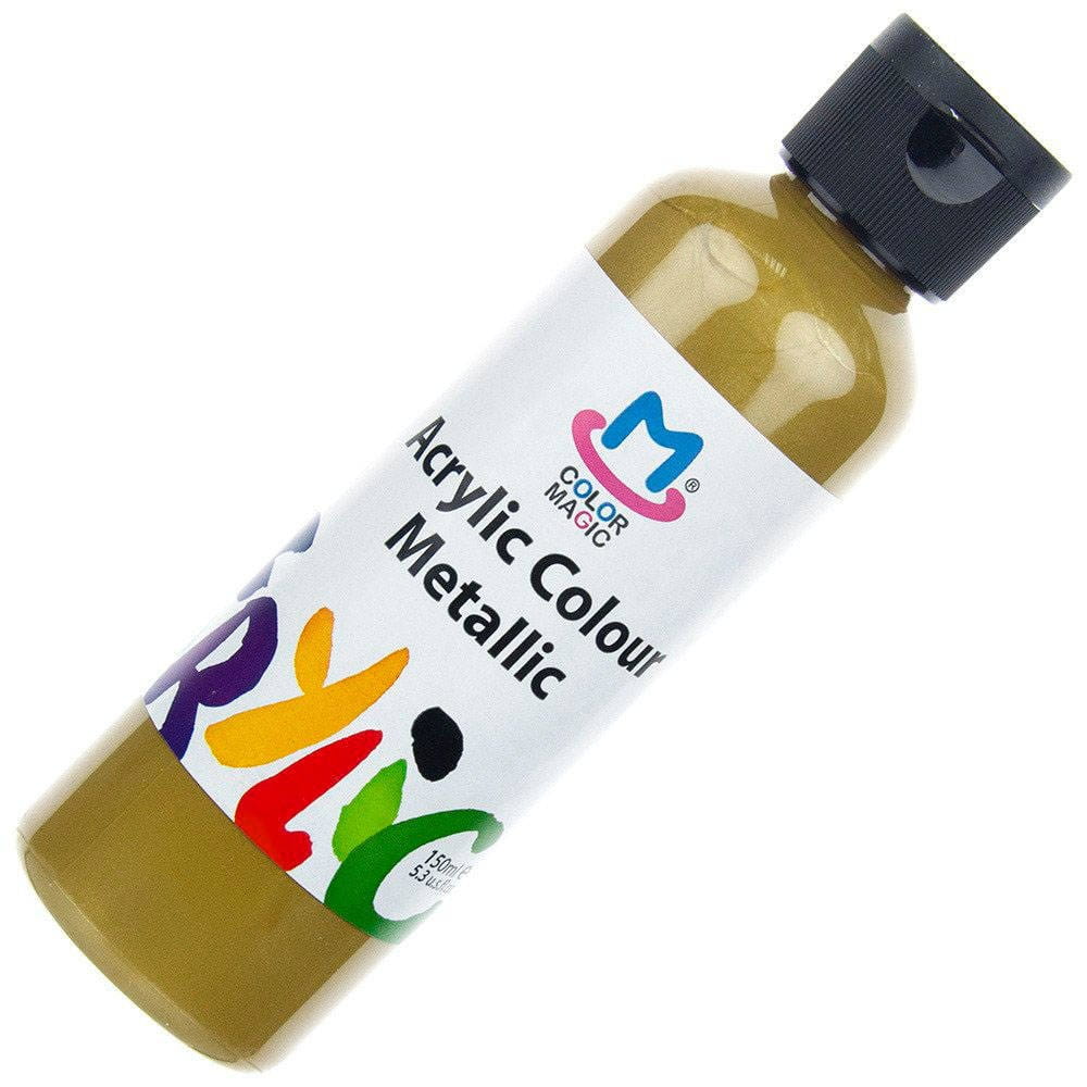 Farba akrylowa metaliczna Phoenix 150ml Royal Gold 971 #1