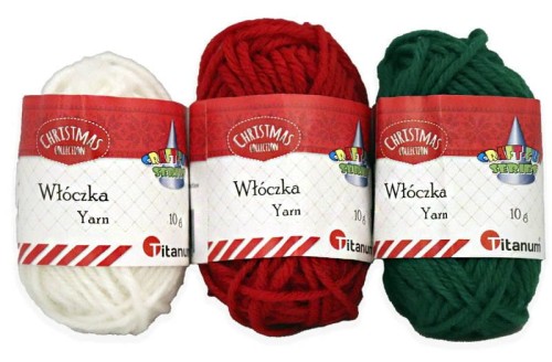 Włóczka Yarn 3x10g. - Christmas #1
