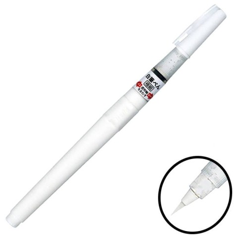 Pisak pędzelkowy Brusch Pen White - Tusz alkoholowy #2