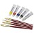 Zestaw malarski podróżny w etui - Phoenix - farby olejne 5x12 ml, 5 pędzli #2