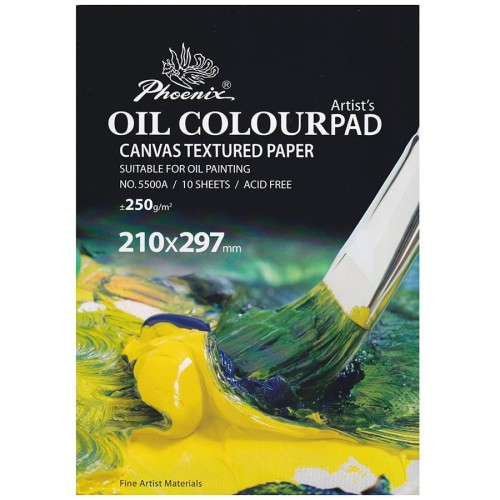 Blok do farb olejnych Oil Colour Pad Phoenix 250 g - A4, 10 arkuszy #1
