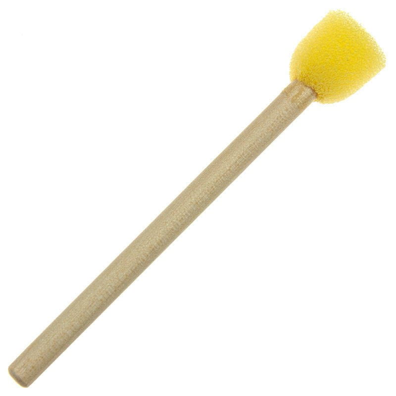 Pędzel gąbkowy 1cm do malowania szablonów #1