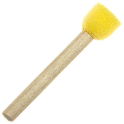 Pędzel gąbkowy 2cm do malowania szablonów #1