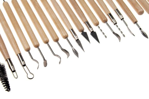 Zestaw narzędzi do modelowania gliny Phoenix - 22 sztuki #2