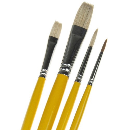 Zestaw pędzli szczecinowych Phoenix - 4 sztuki #2