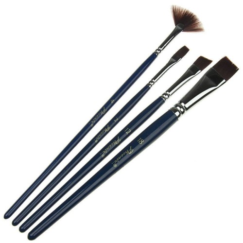 Zestaw pędzli nylonowych Phoenix - 4 sztuki #1