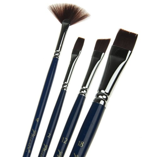 Zestaw pędzli nylonowych Phoenix - 4 sztuki #2