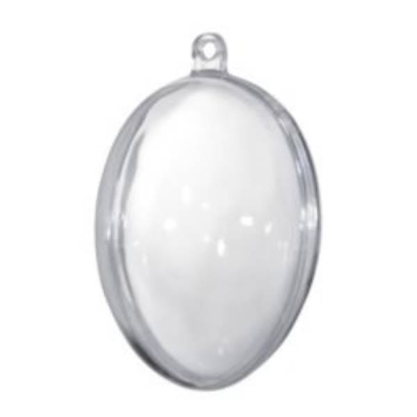 Jajko plastikowe akrylowe 8 cm #2