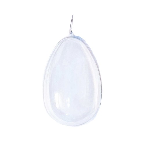 Jajko plastikowe akrylowe 10 cm #1