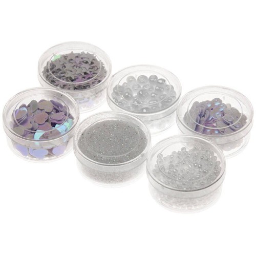 Zestaw dekoracyjny konfetti 6szt. #2