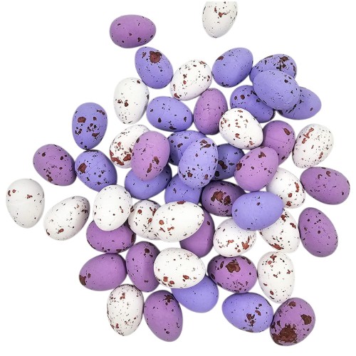 Jajka styropianowe 1,8x2,5cm nakrapiane 50szt #2