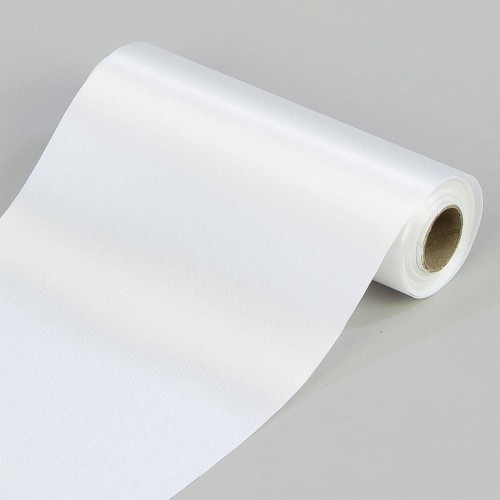 Wstążka satynowa do kokard 16cm - biała #2