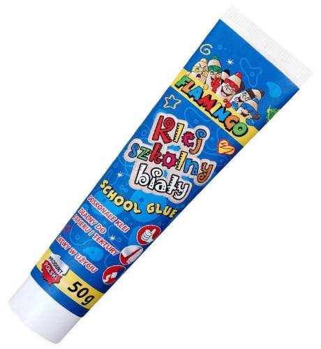 Klej szkolny Flamingo w tubce 50g #1