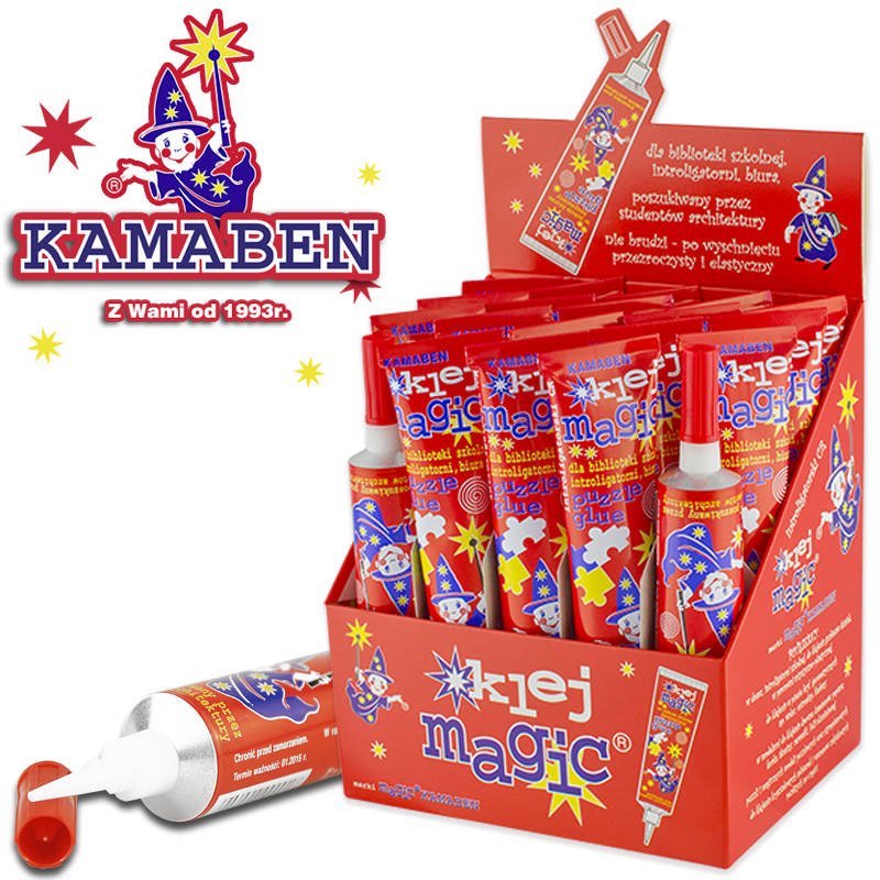 Klej Magic z precyzyjną końcówką 45g - 20 sztuk #1