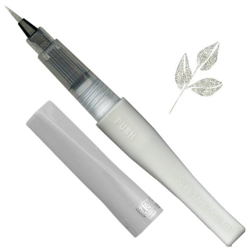 Pisak Wink of Stella Brush - Silver - ZIG Kuretake srebrny #1