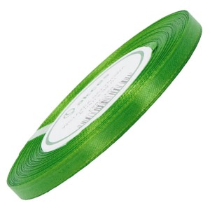 Wstążka satynowa Akces zieleń trawiasta 6 mm, 32 m kolor 120 #1