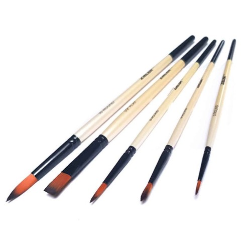 Zestaw pędzli Mixed Media Zieler - 5 sztuk  #2