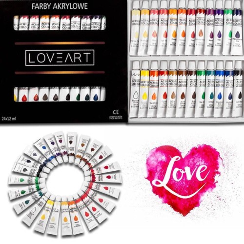 Zestaw malarski - akrylowy #2