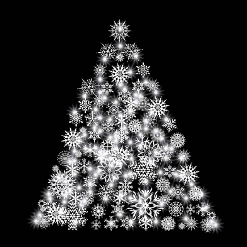 Zestaw świąteczny / dekoracyjny - Szablon, sztuczny śnieg w sprayu 250ml #3