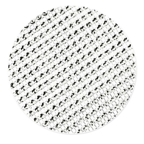 Taśma ozdobna z kryształkami 2szt. - Srebrna mata 12x12cm #2