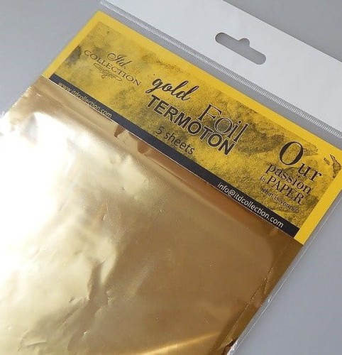 Folia do transferu Termoton * złota #2