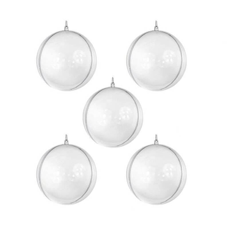 Bombka / kula akrylowa 10cm - 5 sztuk #1