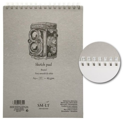 Blok Bristol SM-LT A4 185G 50ARK EB-50TS #2