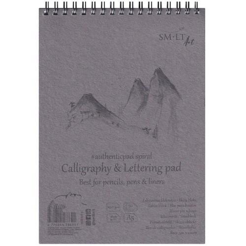 Blok bristol A5 Calligraphy & Letterin  pad 100g 50 arkuszy SM-LT #1