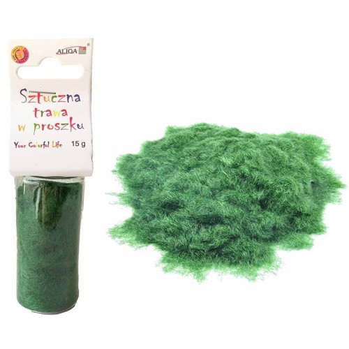 Sztuczna trawa w proszku - fiolka 15g. #1