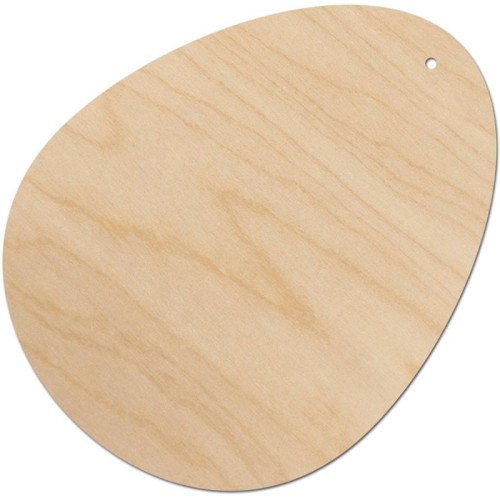 Jajko drewniane zawieszka jajo 16cm Decor #1