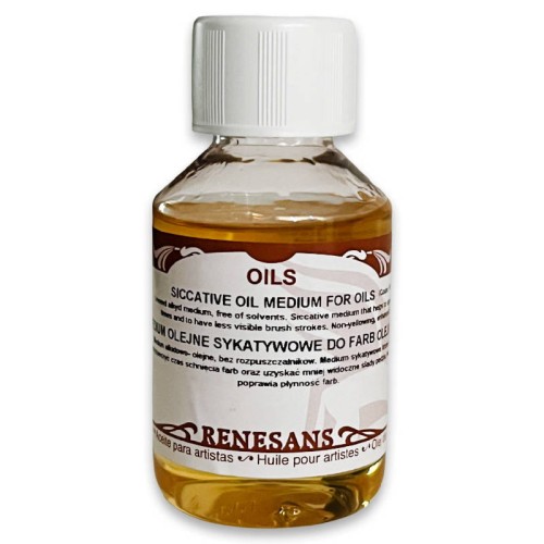 Medium olejne sykatywowe do farb olejnych  Renesans 100ml #1