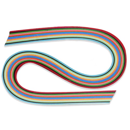 Paski do quillingu 3mm 12 kolorów - 200szt. #1