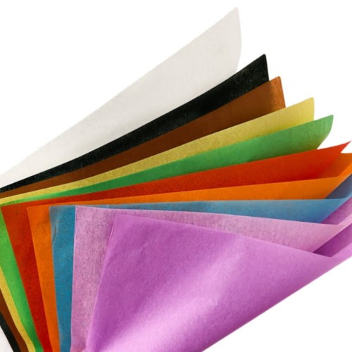 Bibuła w arkuszach - Blok A4, 10 kolorów #2