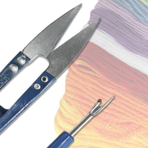 Zestaw narzędzi krawieckich - obcinaczka i rozpruwacz #2