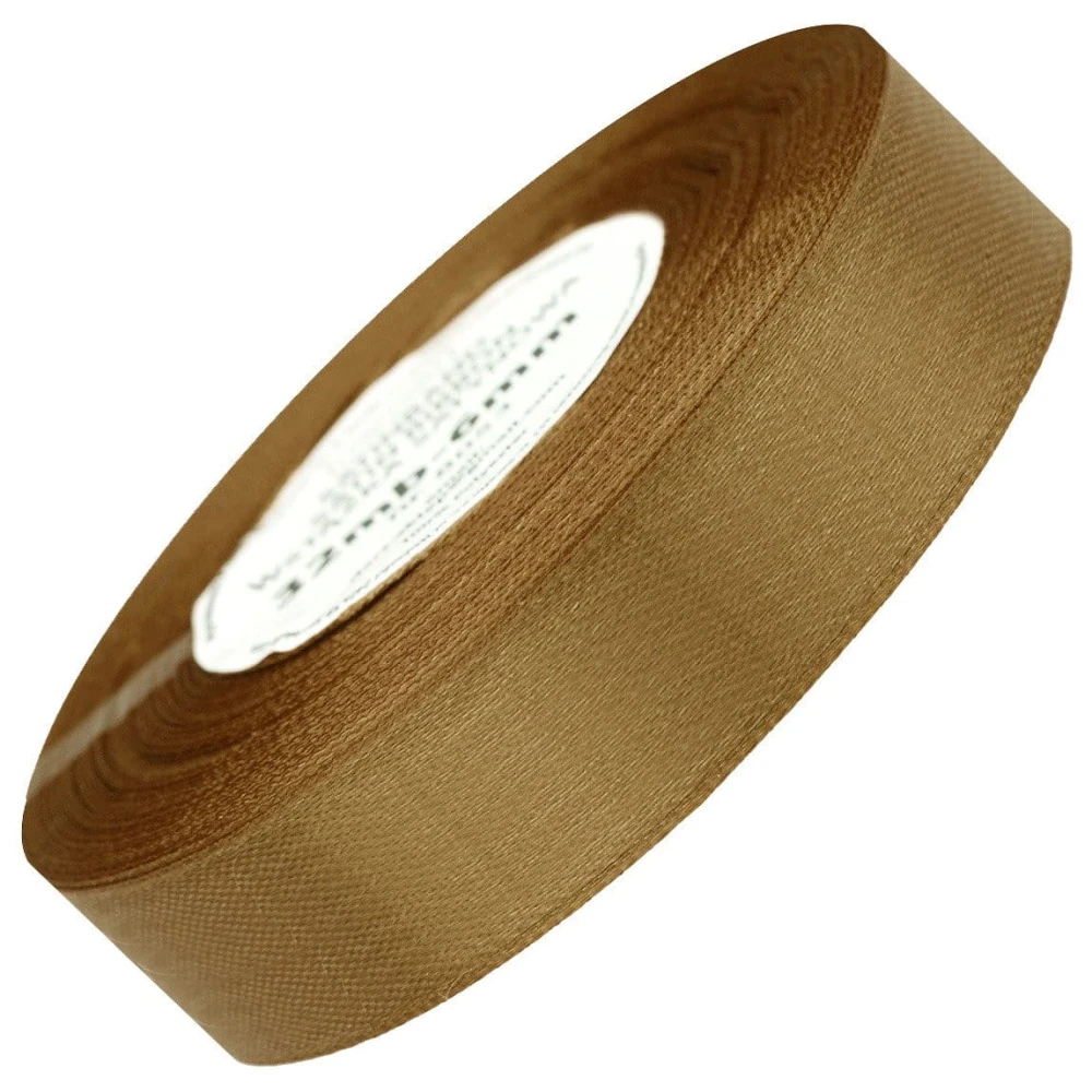 Wstążka satynowa miedziana 25mm - 32mb #1