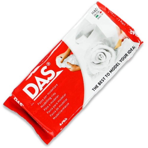Masa modelarska samoutwardzalna DAS biała 500g #1
