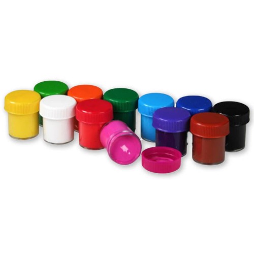 Farby plakatowe 12 kolorów x 20ml Fun&Joy #2