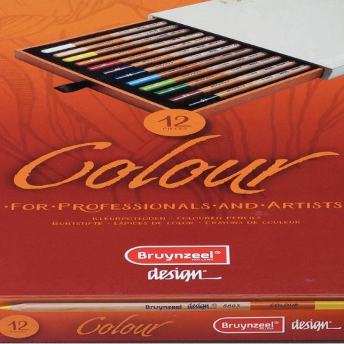 Kredki artystyczne w pudełku  12szt. Bruynzeel #2
