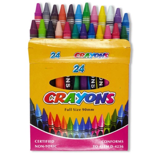 Kredki świecowe dla dzieci 24 sztuki  #2