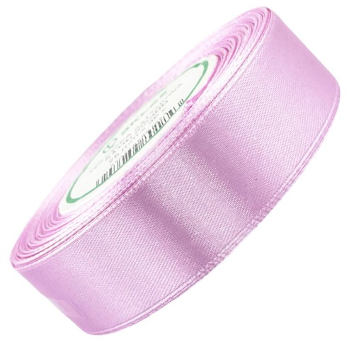 Wstążka satynowa jasna różowa 25mm - 32mb #1